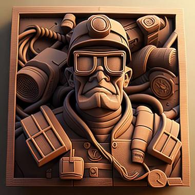 3D model Team Fortress 2 game (STL)